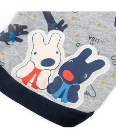 PET PARADISE リサとガスパール  パーカー 総柄 小型犬