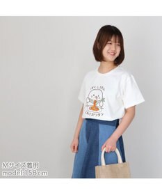 Mother garden しろたん 復刻 Tシャツ 半袖  《ぼくしろたん これナポリタン》 白色　S/M/L/XL