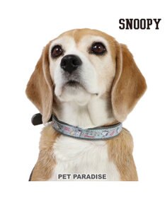 PET PARADISE スヌーピー 首輪 《 ビーグルスカウト》 ＳＭ 中型犬