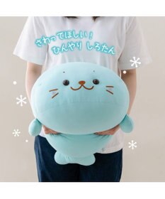 Mother garden しろたん クール抱き枕 55ｃｍ 《ミントブルー》 単品