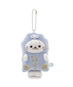 Mother garden しろたん お守りキーホルダー 《水色》 単品