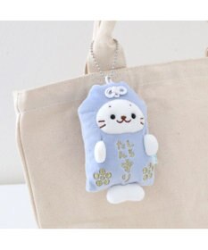 Mother garden しろたん お守りキーホルダー 《水色》 単品