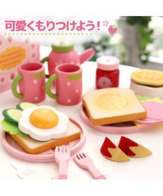 Mother garden マザーガーデン おままごと 木製 野いちご モーニングトースターセット
