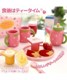 Mother garden マザーガーデン おままごと 木製 野いちご モーニングトースターセット