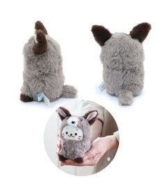 Mother garden しろたん お座り ちびマスコット 赤ちゃんシリーズ うし・ロバ・ヤギ・ 11cm 単品