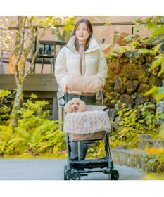 PET PARADISE ペットパラダイス ペットカート用 ハンドマフ 遠赤外線 《ベージュ》