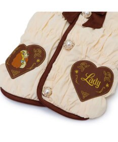 PET PARADISE ディズニー わんわん物語 レディ 遠赤外線 ノーカラー ベスト 小型犬