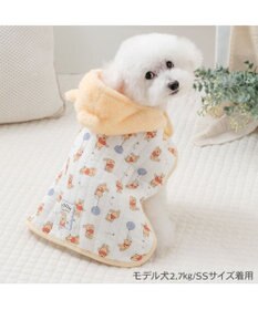 PET PARADISE ディズニー くまのプーさん ふわりとキルト ポンチョ 小型犬