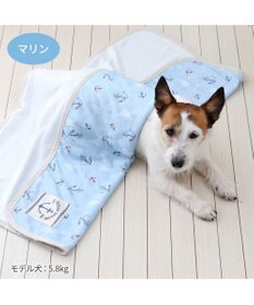 PET PARADISE ペットパラダイス クールケット 《マリン柄》 小型犬