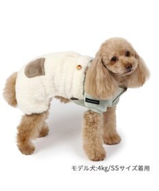 PET PARADISE ペットパラダイス ボア パンツつなぎ 小型犬