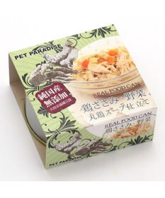 PET PARADISE 【ネット店限定】ペットパラダイス リアルフード缶 24個セット ≪とりささみ× 野菜≫ 犬  猫