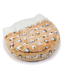 PET PARADISE スヌーピー 丸型寝袋 遠赤外線 《ブラザー柄》 60cm