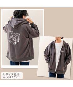 Mother garden しろたん  ジップパーカー 《くるま》 ユニセックス