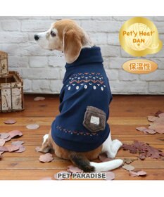 PET PARADISE ペットパラダイス ペティヒートDAN ハイネックTシャツ 《ノルディック柄》 中型犬