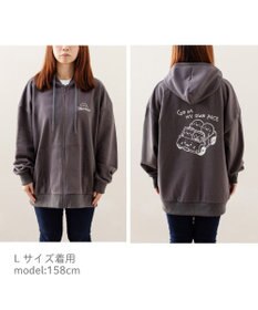 Mother garden しろたん  ジップパーカー 《くるま》 ユニセックス