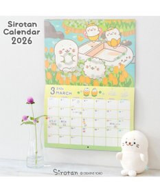 Mother garden しろたん 2026年 壁掛けカレンダー