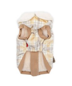 PET PARADISE スヌーピー ボア ジップベスト 《仲良し》 中型犬