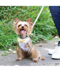 PET PARADISE スヌーピー リード&ハーネス 《パーティ柄》 S 小型犬