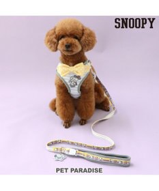 PET PARADISE スヌーピー リード&ハーネス 《パーティ柄》 S 小型犬