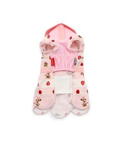 PET PARADISE ディズニー ミニーマウス ワンピース 《苺ケーキ柄》 小型犬