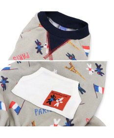 PET PARADISE リサとガスパール ロンパース 《パリ柄》 小型犬