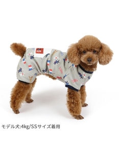 PET PARADISE リサとガスパール ロンパース 《パリ柄》 小型犬
