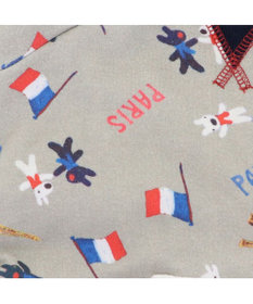 PET PARADISE リサとガスパール ロンパース 《パリ柄》 小型犬