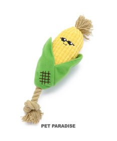 PET PARADISE 犬用品 ペットグッズ 犬 おもちゃ ペットパラダイス 犬 トイ TOY 焼きもろこし おもちゃ | 音が鳴る ぬいぐるみ ボール ロープ オモチャ 玩具 トイ TOY 小型犬 猫 かわいい おもしろ インスタ映え