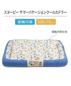 PET PARADISE スヌーピー クール 四角カドラー 《サマーバケーション柄》 ＬＬ