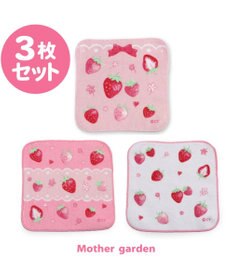Mother garden マザーガーデン 野いちご ミニミニタオル 3枚セット