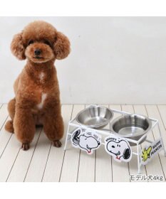 PET PARADISE スヌーピー ワイヤー えさ皿　小2個