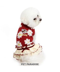 PET PARADISE ディズニー ミニー ニットスカート《花柄》小型犬