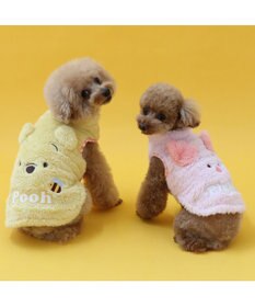 PET PARADISE ディズニー ピグレット お顔ハーフジップベスト 小型犬