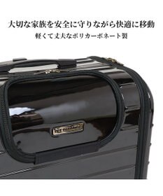 PET PARADISE キャリーバッグ キャスター付き 4輪 カート【小型犬】 ハード ブラック