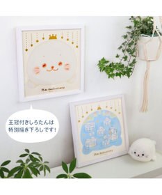 Mother garden しろたん 25th アートボード2枚セット 《王冠しろたん/氷の国》  30×30cm
