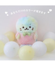 Mother garden しろたん 虹のふわふわ マスコット 19cm