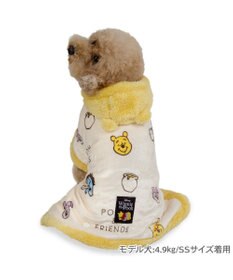 PET PARADISE ディズニー くまのプーさん 着る毛布 小型犬