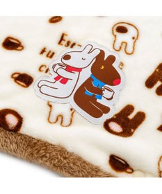 PET PARADISE リサとガスパール 着る毛布 《カフェ柄》 小型犬