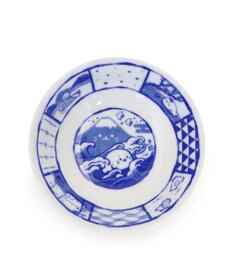 Mother garden しろたん 和食器 旅柄 和小鉢 1