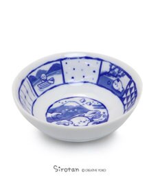 しろたん 和食器 旅柄 和小鉢 1 / Mother garden | 【通販】雑貨