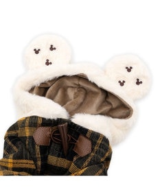 PET PARADISE ディズニー ミッキーマウス チェックコート 小型犬