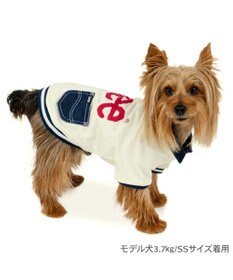 PET PARADISE Lee ジップUP トレーナー 《ホワイト》 小型犬