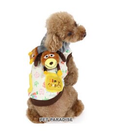 PET PARADISE ディズニー トイ・ストーリー　スリンキー マフラー付き トレーナー  小型犬