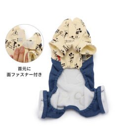 PET PARADISE ディズニー ミッキーマウス ロンパース 《トレジャー柄》【小型犬】