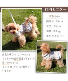 PET PARADISE ペットパラダイス デニム アウターハーネス 小型犬