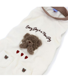 PET PARADISE ペットパラダイス ペティヒート プレミアム ロンパース くま 小型犬