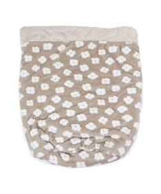 PET PARADISE ペットパラダイス ボア 寝袋 筒型《お花柄》L  中型犬