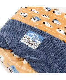 PET PARADISE スヌーピー 筒型寝袋 遠赤外線 《ブラザー柄》 35×50cm