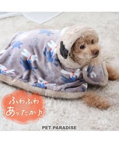 リサとガスパール 着る毛布 《であい柄》 小型犬, であい柄, ３Ｓ