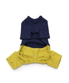 PET PARADISE J.PRESS リブニット パンツつなぎ 【小型犬】